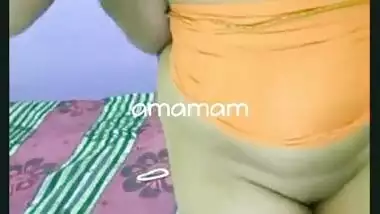 Desi wife with big breasts poses for the cam when taking XXX prick