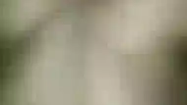 Desi horny teen girl having sex in forest at night with customer