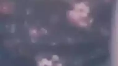 Clip of lustful Desi chick who exposes pussy to XXX BF via video link