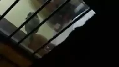 Neighbor desi dressing spycam video