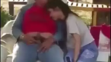 Tamil GF sucks BF dick outdoor In the park and swallows cum, new Desi mms