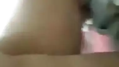 Big ass Indian girlfriend doggy style hard-core fuck with Moaning