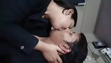 Couple Getting Naughty in Office