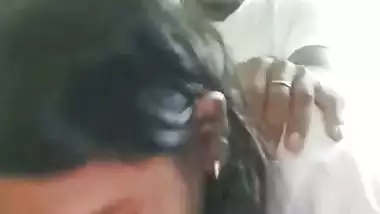 Local sex video of an 18-year-old girl fucking with BF