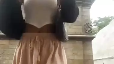 Nude Nepali girl perfect body curves exposing for lover