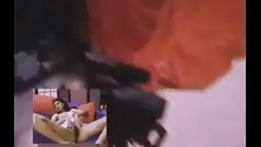 Concupiscent college pair enjoys a nice oral-job and streams it Live