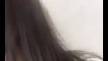 College girl on WhatsApp showing boobs viral xxx