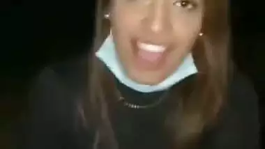 Sexy Girl Full Nude Pussy Show and Giving Blowjob