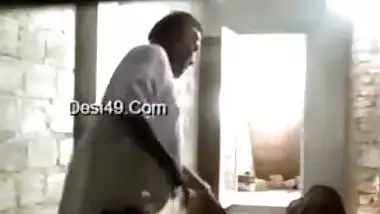 Caught old father-in law fucking bhabhi, Desi mms sex