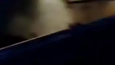 Aunty Showing Inside Theatre
