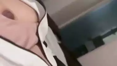 GF big ass press hard by boyfriend during nude bath