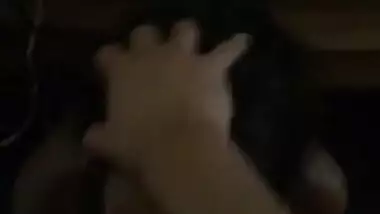 Desi wife sucking husband cock at night