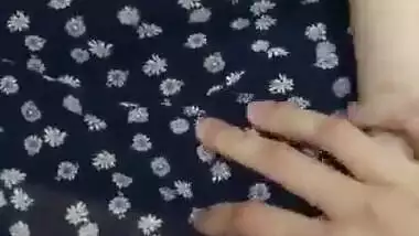 Fingering her and fucking her