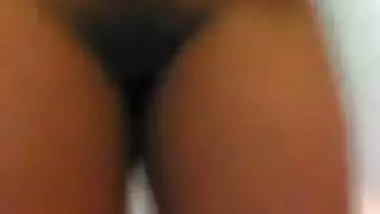 Hot Indian Girl undressed and self filmed her Nude Body