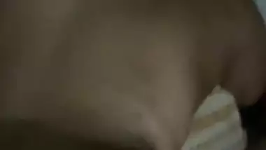 Desi sex MMS of a guy fucking his friend in the doggy style