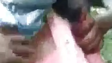 Desi village cutie group sex in the forest