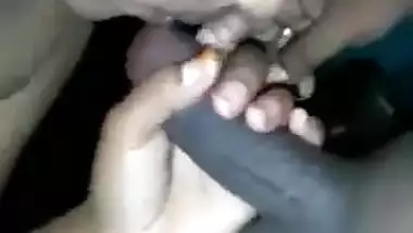 Desi Indian sex video of a lovely Indian teen tasting meaty dick
