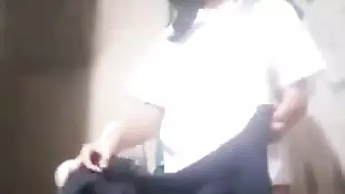 18 yr old horny girl stripteases in Nepali porn video