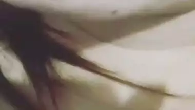 Bengali girl in glasses showing nude body curves