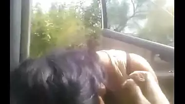 Amateur desi legal age teenager girlfriend sensational outdoor oral-stimulation in car