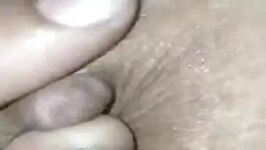 Close-up XXX video of the Indian man playing with wife's nipples