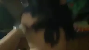 Big ass Indian porn girlfriend doggy fucking viral clip