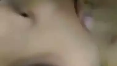 Sexy call girl gives a crazy Indian blowjob to her client