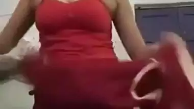 New Leak ]Desi Sexy Horny Girl Salwar Strip And Perfect Asshole Show