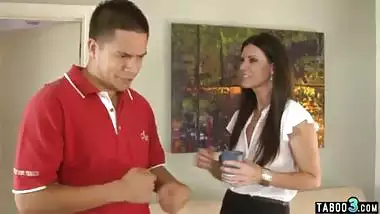 Skinny MILF India Summer takes a fabulous ride on son in laws big cock