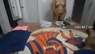 Most Demanded Priya Bhabhi Wearing Cloths Video Record By Hubby Part 2