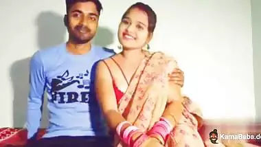 Newly married guy fucks his sexy wife in desi sex MMS